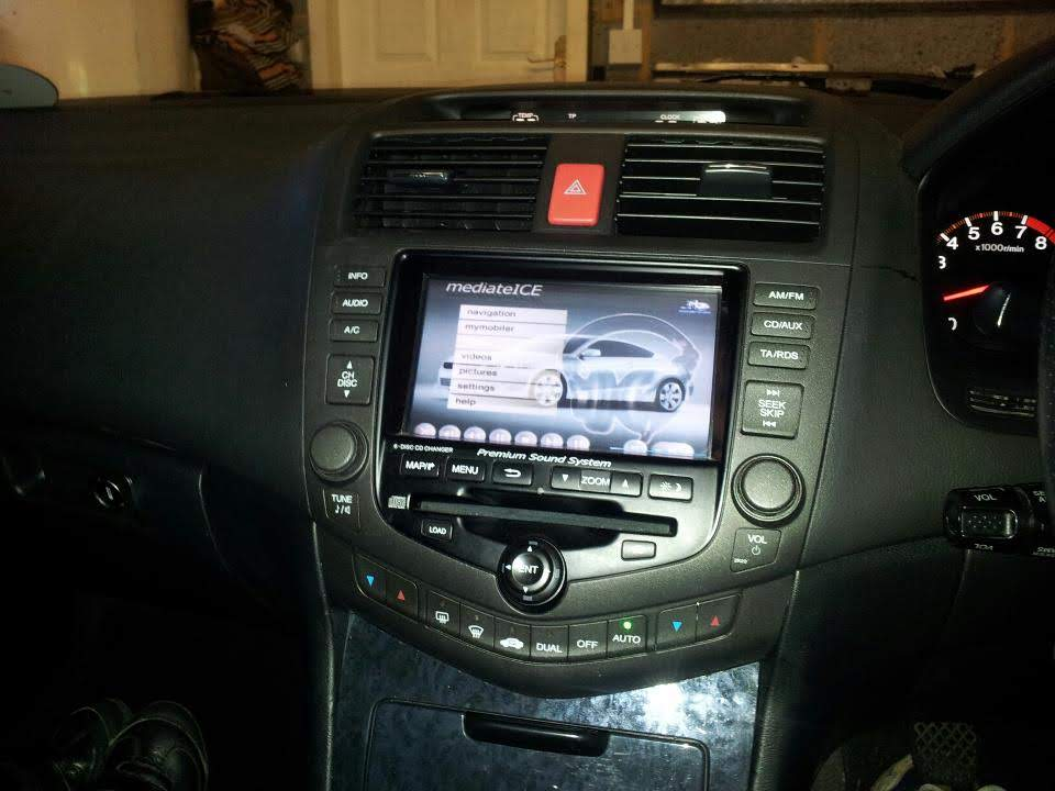 MediateICE CarPC Software Interface